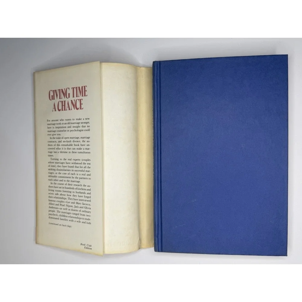 Giving Time a Chance Ronna Romney Hardcover Evans Marriage Vintage